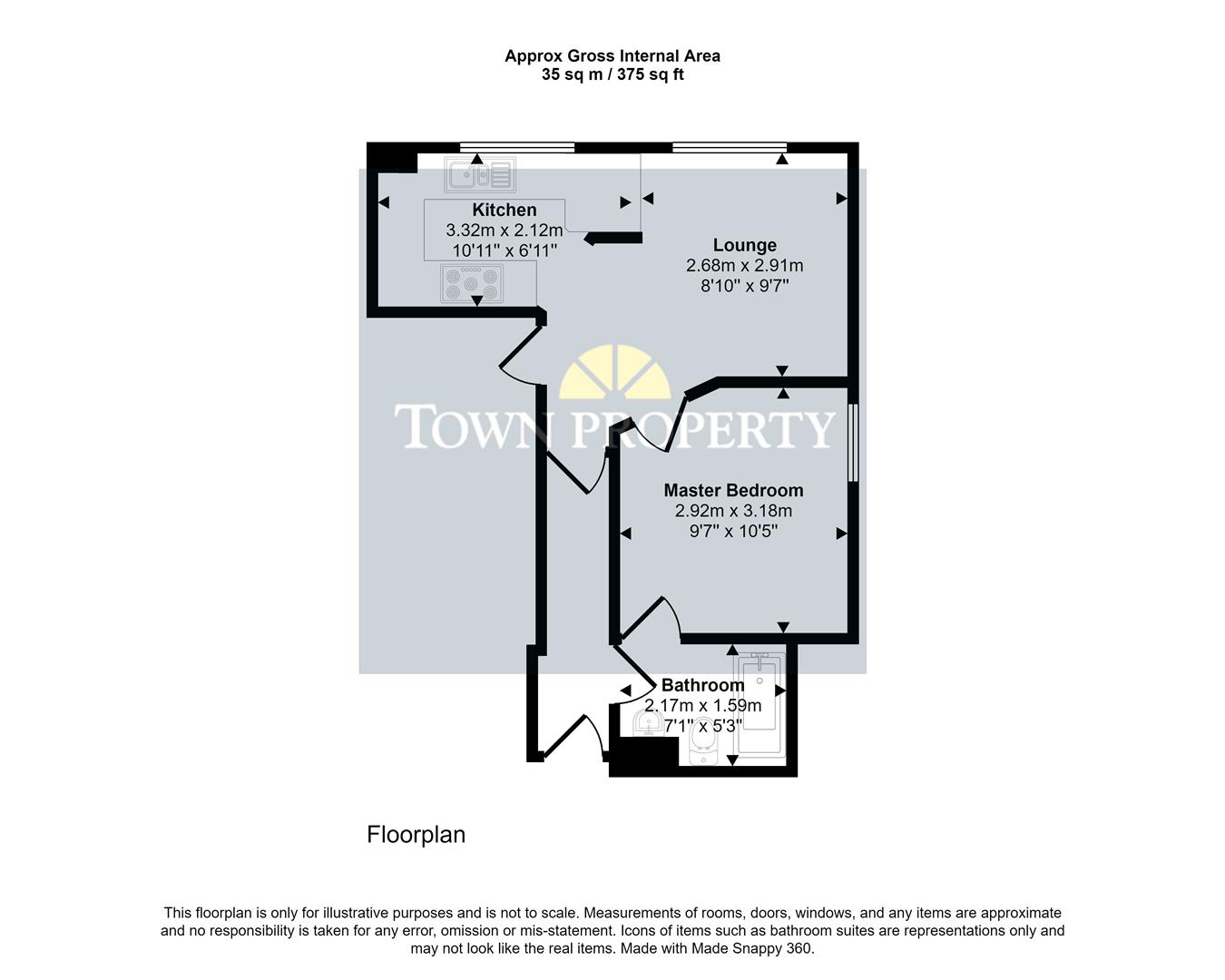 Property Details for Cornfield Terrace Eastbourne BN21 4NS Town